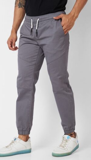 Grey Casual Joggers
